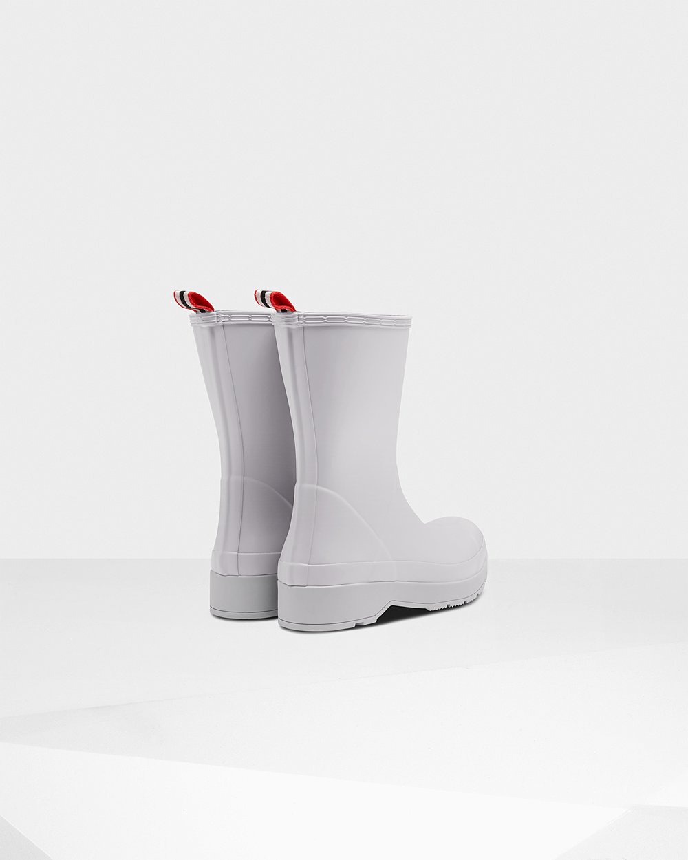 Hunter Play Çizme Erkek Gri - Original Mid-Height Rain - Türkiye ID7902136